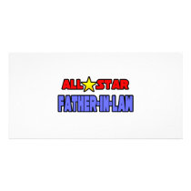 All Star Father-In-Law photo cards
