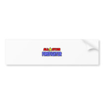 All Star Firefighter bumper stickers
