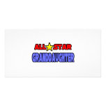 All Star Granddaughter Picture Card