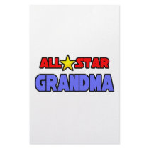 All Star Grandma stationery by Proud_Grandma_Shirts All Star Grandma stationery