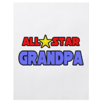 All Star Grandpa flyers