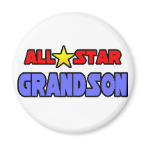 All Star Grandson magnets