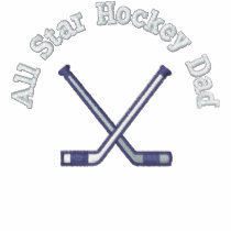 All Star Hockey Dad embroidered shirts