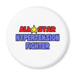 All Star Hypertension Fighter Refrigerator Magnets