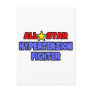 All Star Hypertension Fighter Post Card