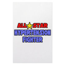 All Star Hypertension Fighter stationery by Hypertension_Shirts All Star Hypertension Fighter stationery