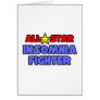 All Star Insomnia Fighter Greeting Cards