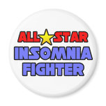 All Star Insomnia Fighter Fridge Magnet