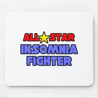 All Star Insomnia Fighter Mousepad by Insomnia_Shirts