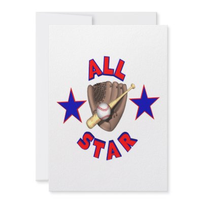 All Star Personalized Invitations by SportsArena