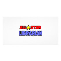 All Star Librarian photo cards
