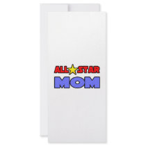 All Star Mom rack cards by Proud_Mom_Shirts All Star Mom rack cards