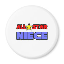All Star Niece magnets by Niece_Shirts All Star Niece magnets