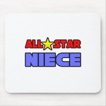 All Star Niece mousepads by Niece_Shirts All Star Niece mousepads