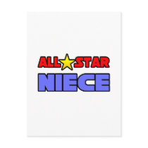 All Star Niece postcards by Niece_Shirts All Star Niece postcards