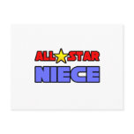 All Star Niece Post Cards