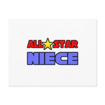 All Star Niece postcards by Niece_Shirts All Star Niece postcards