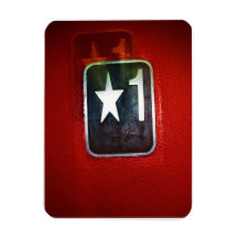 All Star Number 1 Premium Magnet