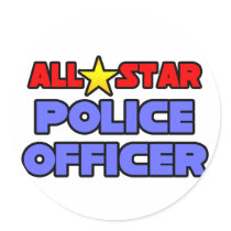 All Star Police Officer stickers by PoliceOfficer_Shirts All Star Police Officer stickers