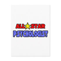 All Star Psychologist Post Cards