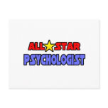 All Star Psychologist Postcard