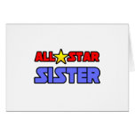 All Star Sister Greeting Card