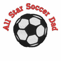 All Star Soccer Dad embroidered shirts