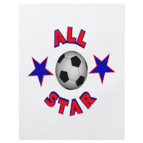 All Star Soccer Flyer Design