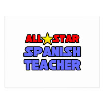 All Star Spanish Teacher postcards