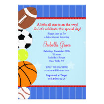 All Star Sport Baby Shower Invitation invitations