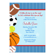 All Star Sport Baby Shower Invitation invitations