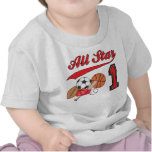All Star Sports 1st Birthday T Shirt
