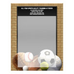 All Star Sports Balls w/ Brick Wall letterhead