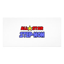 All Star Step-Mom photo cards