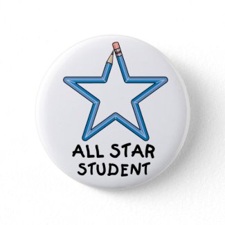 All Star Student Button button