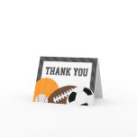 All Star Thank You Note Cards