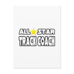 All Star Track Coach Postcards