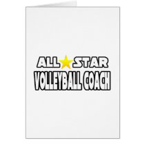 All Star Volleyball Coach cards