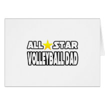 All Star Volleyball Dad cards