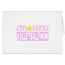 All Star Volleyball Mom cards