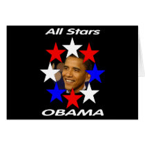 ALL STARS OBAMA Commemorative cards by Obama_Keepsakes ALL STARS OBAMA Commemorative cards