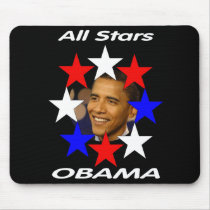 ALL STARS OBAMA Commemorative mousepads by Obama_Keepsakes ALL STARS OBAMA Commemorative mousepads