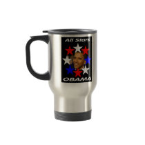 ALL STARS OBAMA Commemorative Traveler Mug
