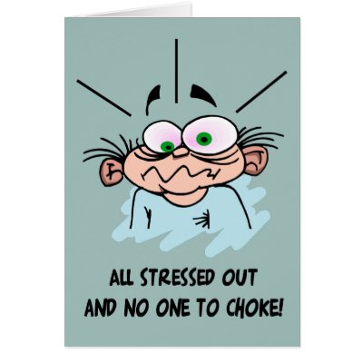 All Stressed Out card by tshirtfun