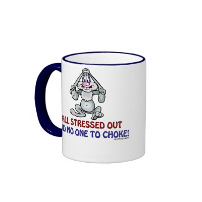 All Stressed Out Mug by ironydesign