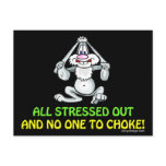 All Stressed Out Postcard