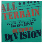 ALL TERRAIN OUTDOOR PRINTED NAPKIN 