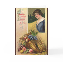 All Thanksgiving Bounty Be Thine Greeting Card