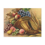 All Thanksgiving Bounty Be Thine Postcard