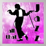 All That Jazz In Pink Print